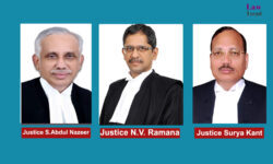Justice N V Ramana S Abdul Nazeer Surya Kant