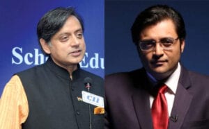 shahsi tharoor and arnab
