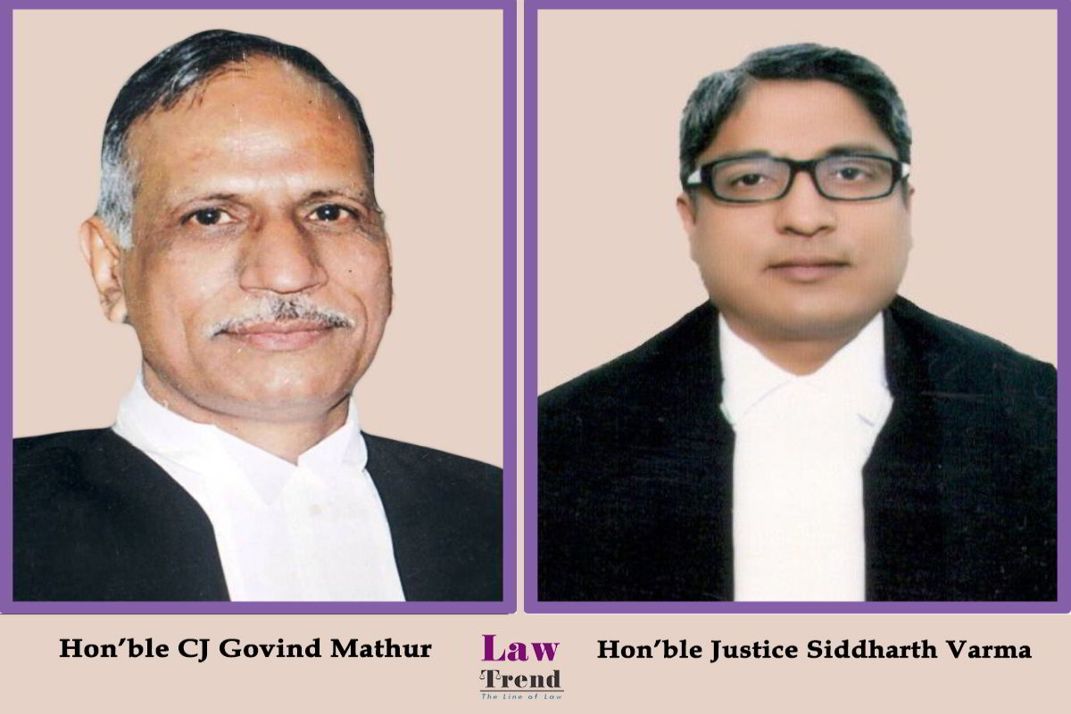 Justice Govind Mathur Siddharth Varma