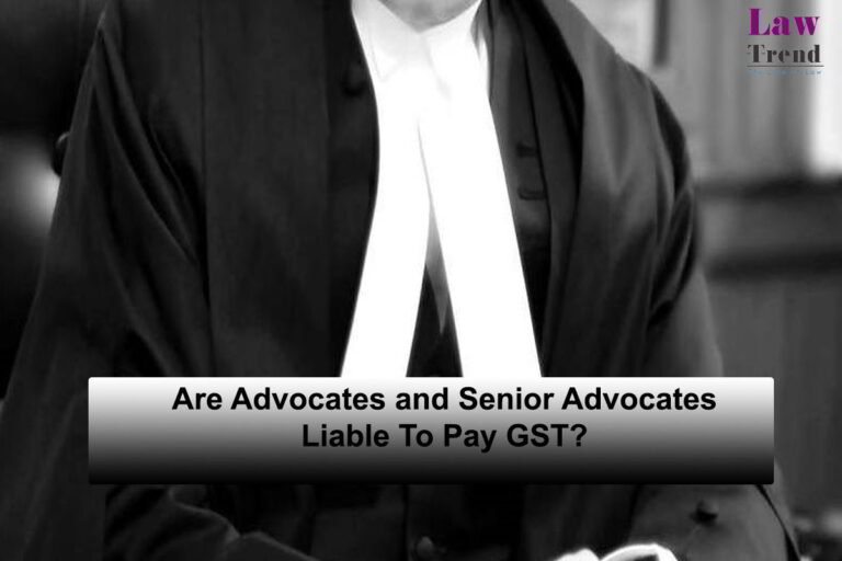 What is the Tax Liability of Advocates Under GST Act?