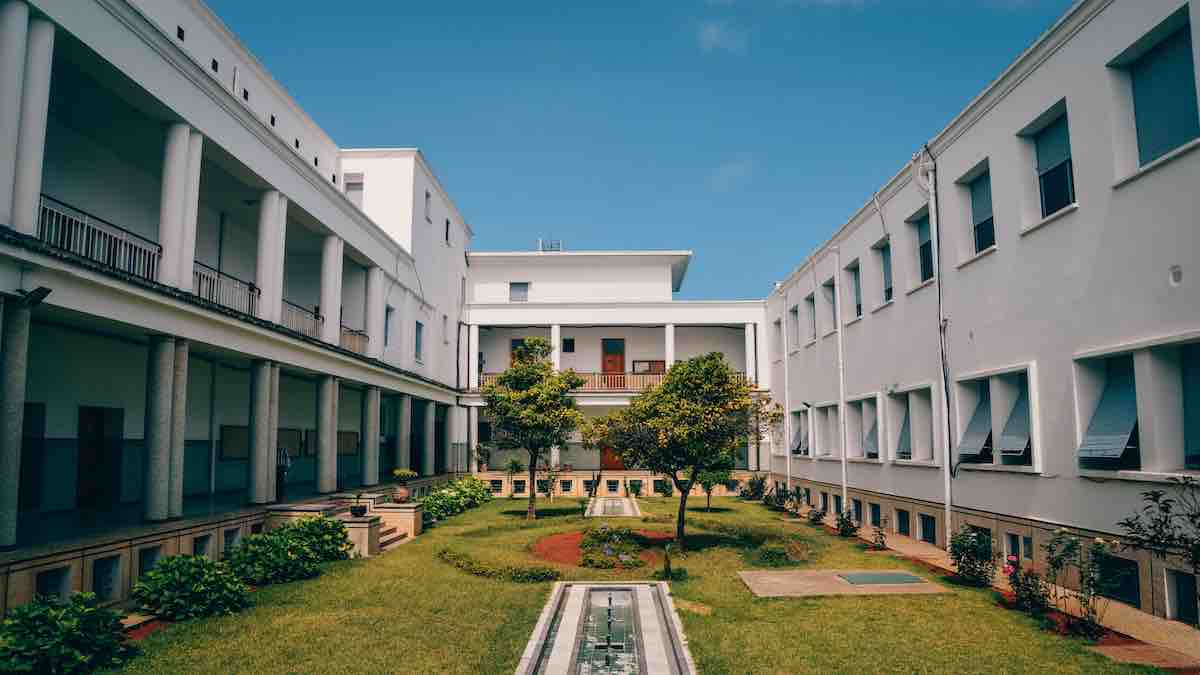 college building