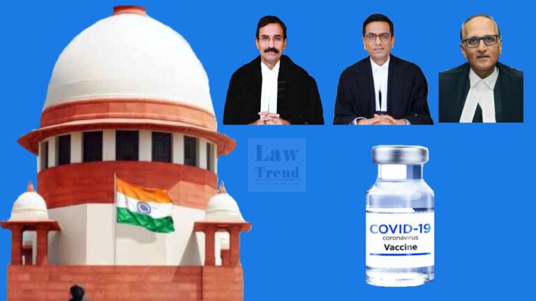 Centre’s Policy of Paid COVID  Vaccination for People between 18-44 years is prima facie Irrational and Arbitrary: SC