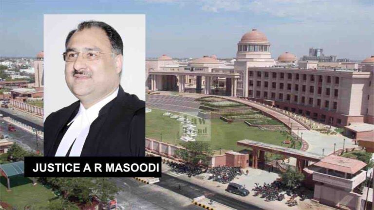 Justice AR Masoodi Allahabad HC