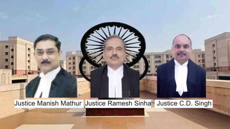 Justice Ramesh Sinha, Manish Mathur, CD Singh Allahabad High Court