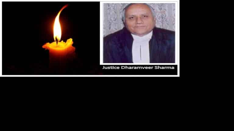 ustice dharamveer sharma