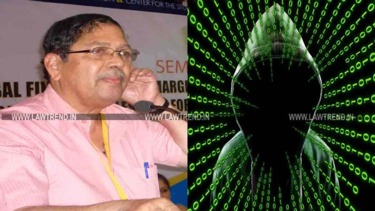 Justice Santosh Hegde, Former Supreme Court Judges, Files Cyber Complaint