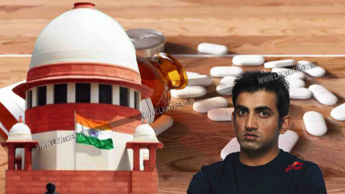 SC Declines to Stay Proceedings Against Gautam Gambhir Foundation, Lodged For Hoarding of COVID19 Medicines