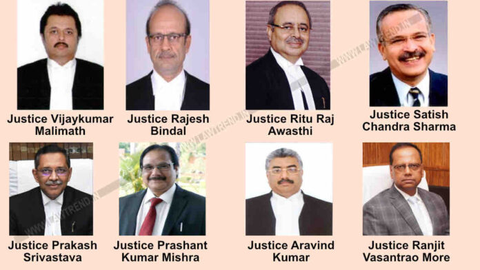 Know About Eight New Chief Justices of High Court Recommended by SC Collegium