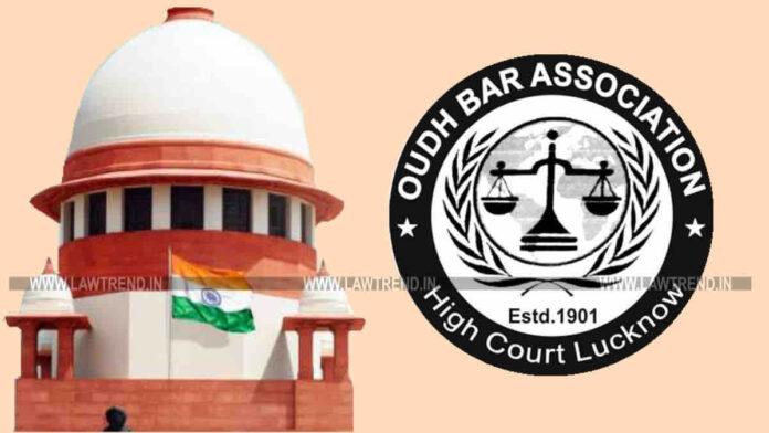 Supreme Court to Hear SLP in Awadh Bar Association Election Matter Tomorrow