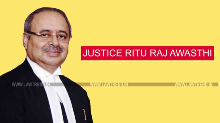 Justice Ritu Raj Awasthi of Allahabad HC Set to Be Chief Justice of Karnataka HC