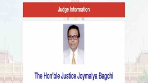 Justice Joymalya Bagchi