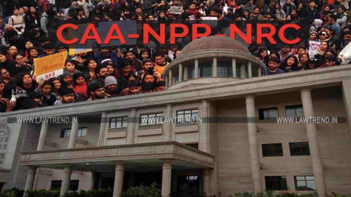 Allahabad HC Clubs All Charge Sheets in CAA-NRC Protest FIRs, Applies “Test of Sameness”