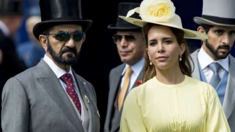 Sheikh Mohammed bin Rashid Al-Maktoum and princess haya