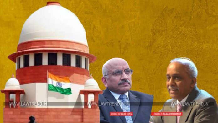 Justices Hemant Gupta and V Ramasubramanian