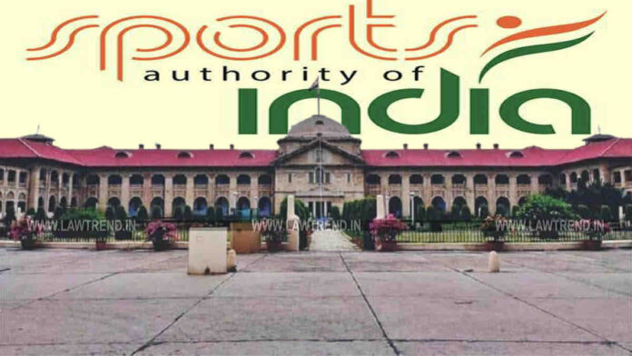 Sports Authority of India Allahabad HC
