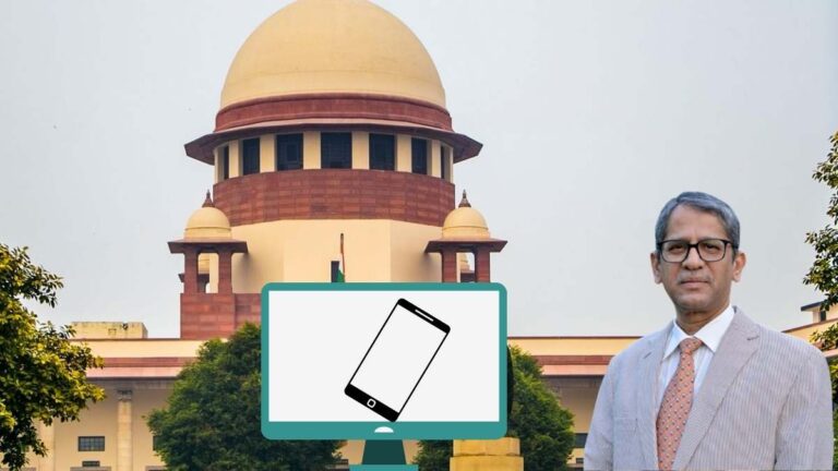 cji nv ramana-supreme court- mobile-computer