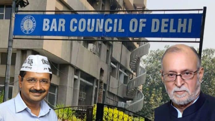 delhi bar council-alin baijal-arvind kejriwal