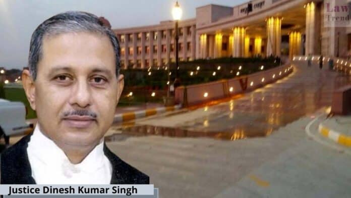 Justice Dinesh Kumar Singh-lucknow hc