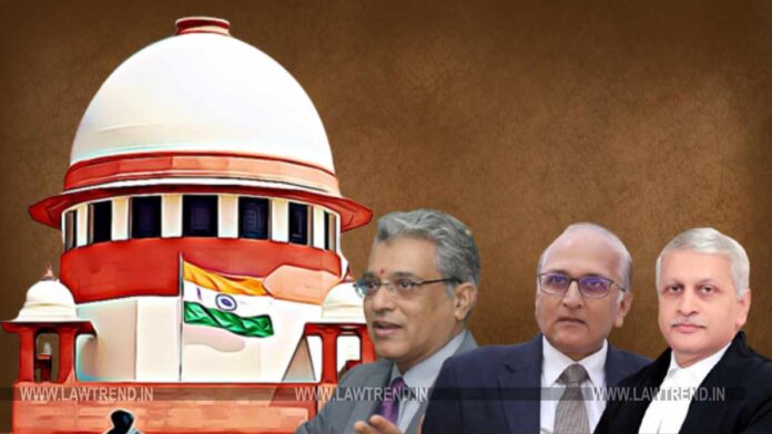 Justices UU Lalit, S. Ravindra Bhat, and PS Narasimha Supreme Court