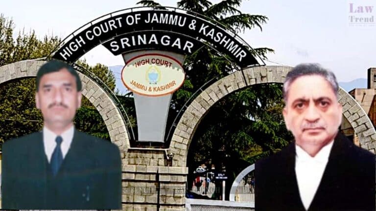 Mohan Lal and Sanjeev Kumar -jammu kashmir hc