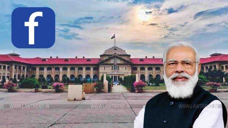 PM Modi Allahabad HC Facebook