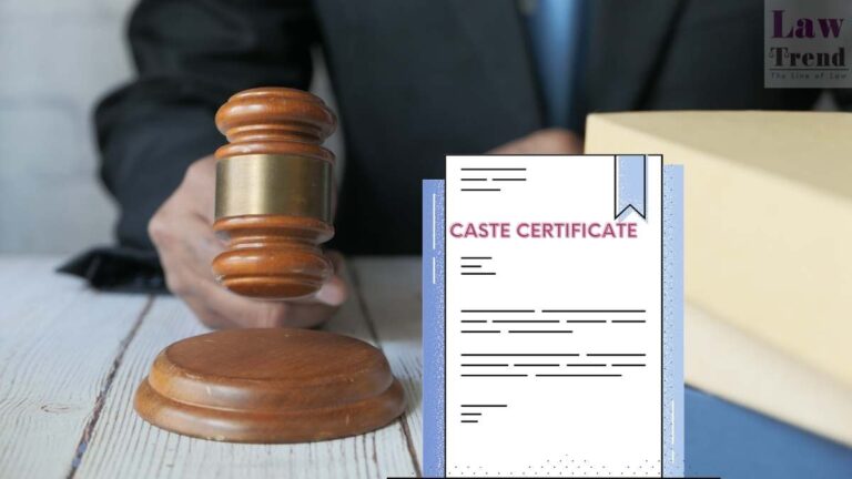 caste certificate