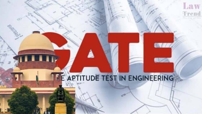 gate exam-supreme court