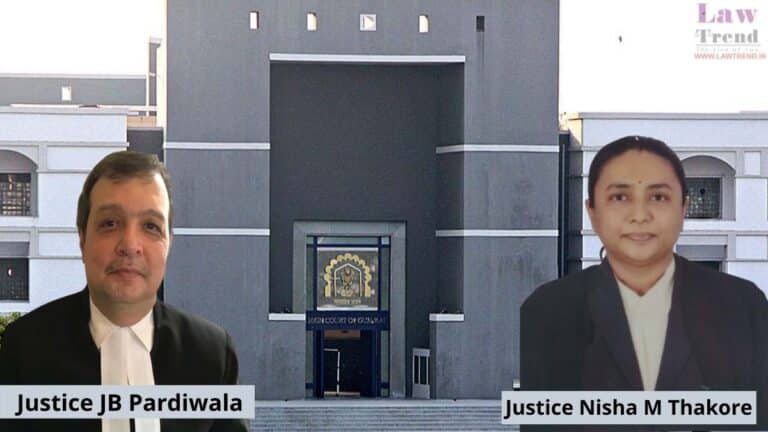 JB Pardiwala and Nisha M Thakore-Gujarat hc