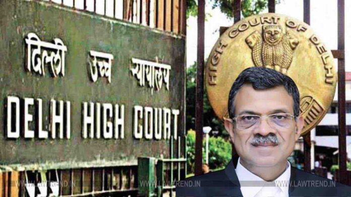 Justice Vipin Sanghi Delhi HC ACJ