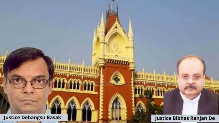 Justices Debangsu Basak and Bibhas Ranjan De-calcutta hc