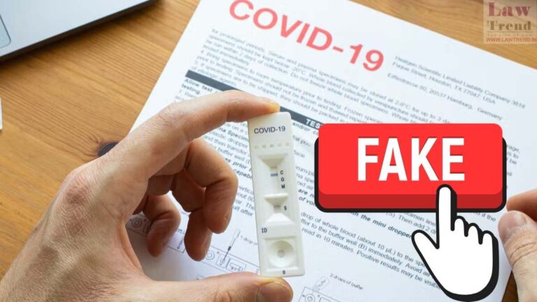 fake covid report