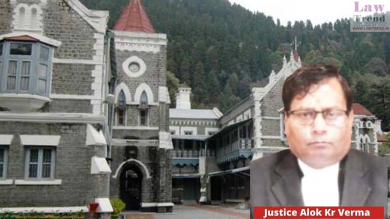 justice alok kumar verma-uttarakhand hc