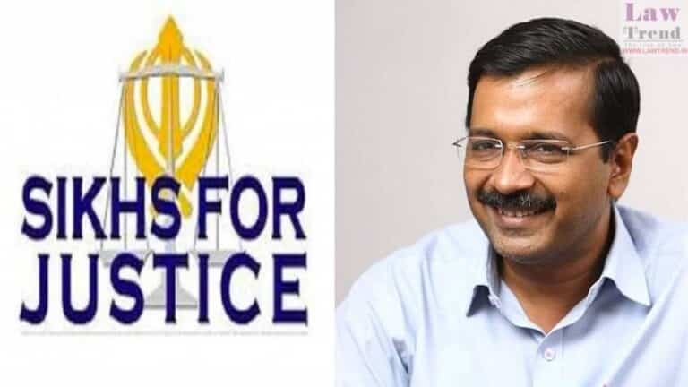 sfj-arvind kejriwal