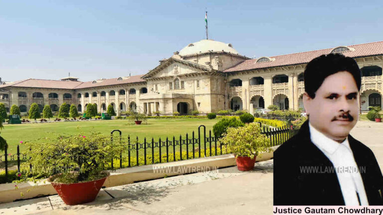 Justice Gautam Chowdhary Allahabad HC