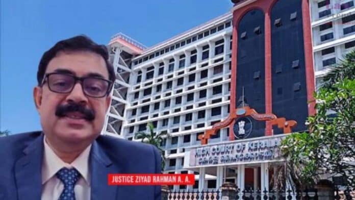 Justice Ziyad Rehman A A-keral hc