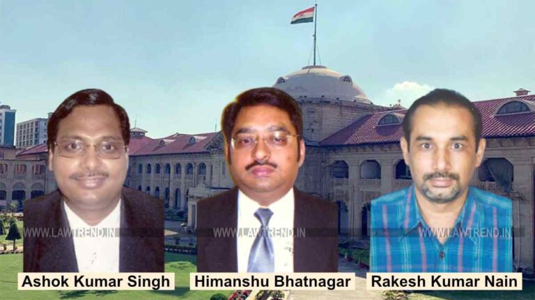 Allahabad HC Dismisses Three ADJ