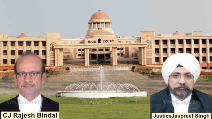 CJ Rajesh Bindal Justice Jaspreet Singh