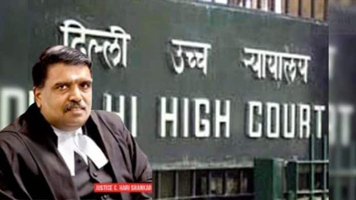 Justice C Hari Shankar-delhi hc