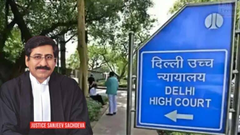 Justice Sanjeev Sachdeva-delhi hc