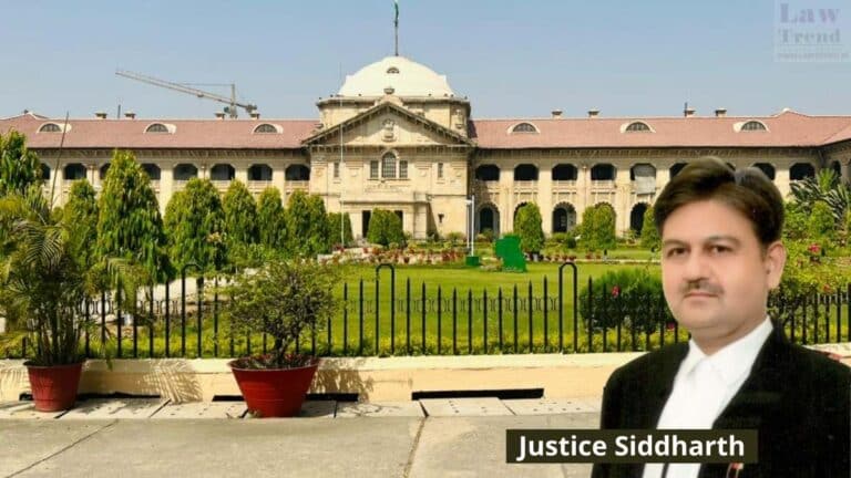 Justice Siddharth-allahabad HC