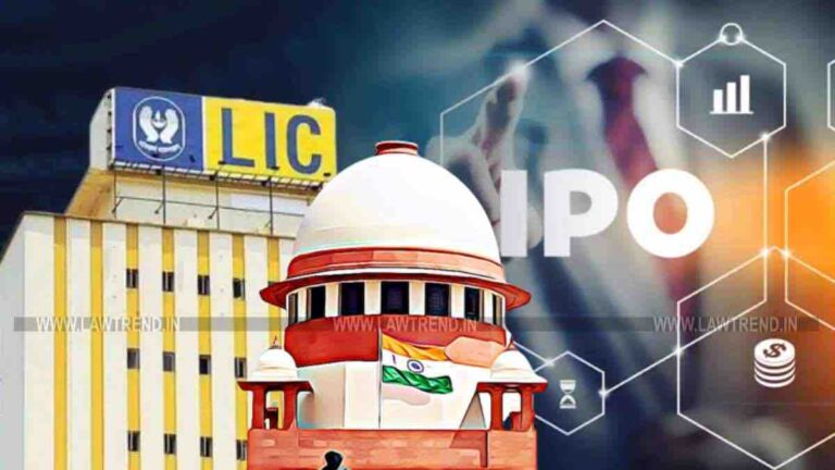 LIC IPO Supreme COurt