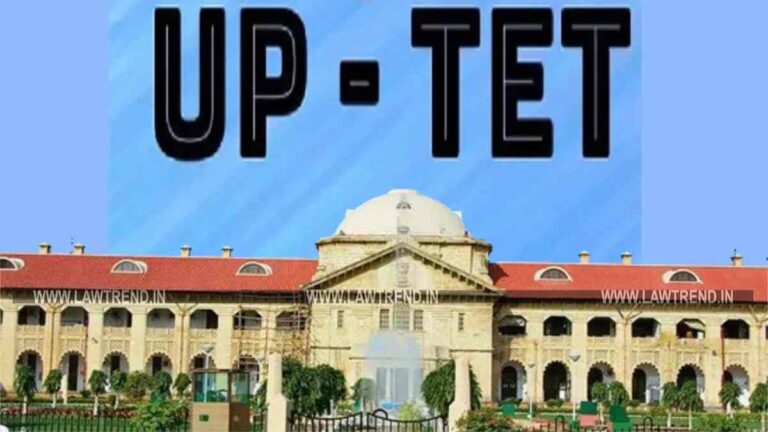 UP TET Allahabad HC