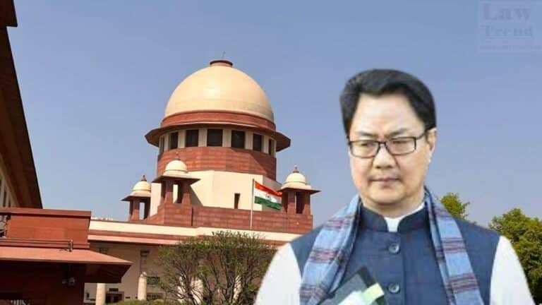 kiren rijiju-supreme court