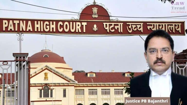 Justice PB Bajanthri -patna hc