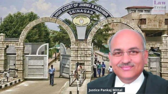 Justice Pankaj Mittal-jk hc