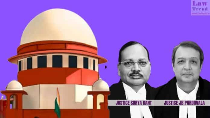 Justices Surya Kant and JB Pardiwala