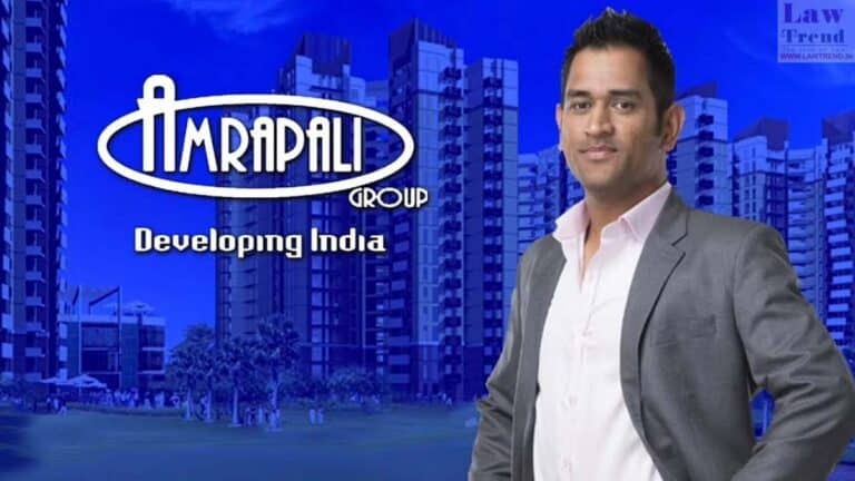 amrapali group-ms dhoni