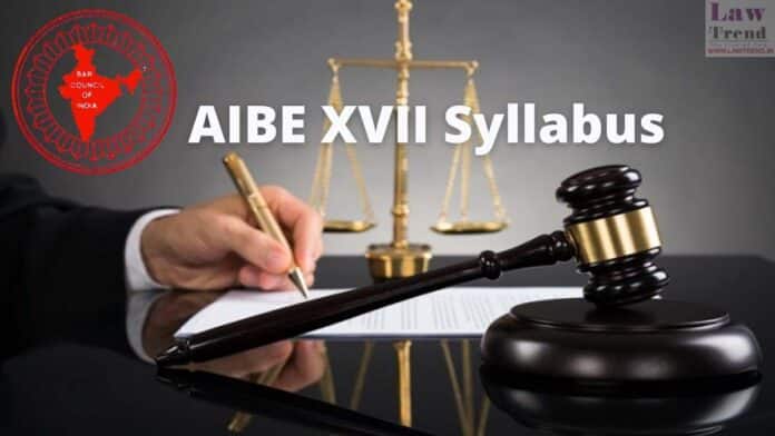 AIBE syllabus