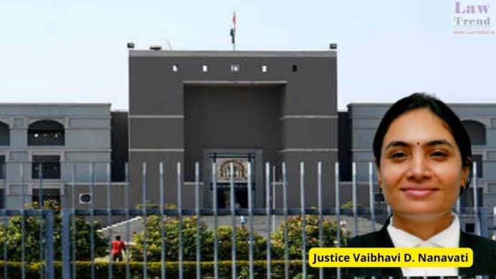 Justice Vaibhavi D. Nanavati