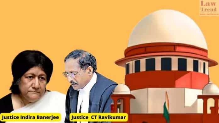 Justices Indira Banerjee and C. T. Ravikumar